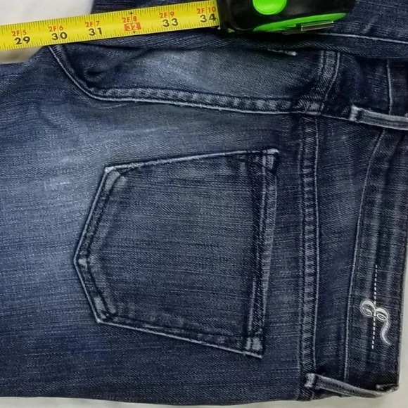 Earnest Sewn Lacoste Decca.421 Blue Denim Jeans 27 - Picture 5 of 13